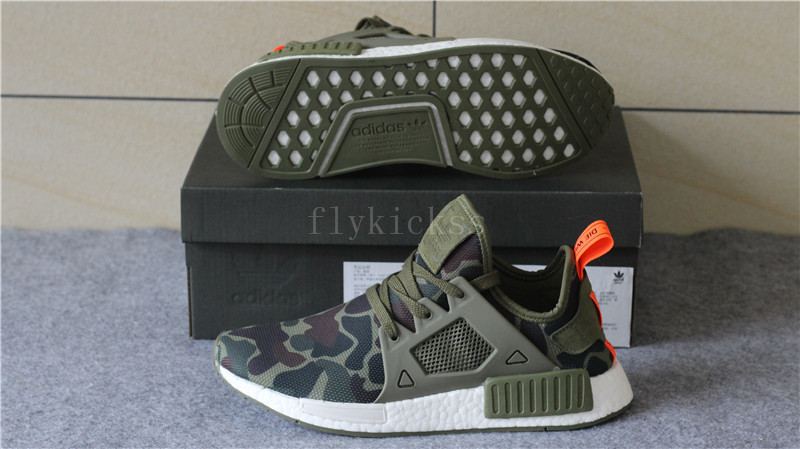 Real Boost Adidas NMD XR1 PK Green Camo